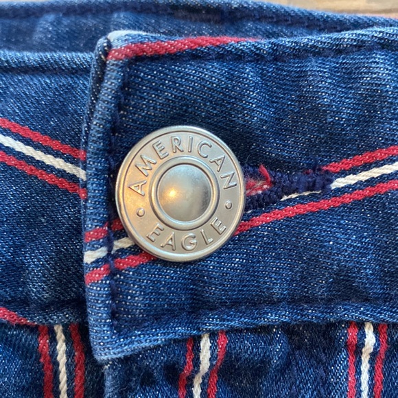 American Eagle Red/White/Blue High Rise Mini Skirt, Women’s size 10 - Picture 3 of 9